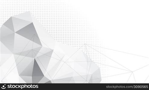 Gray abstract background for designers. Advertisement banner with abstract shapes. Clip Art. Gray abstract background for designers. Advertisement banner with shapes.