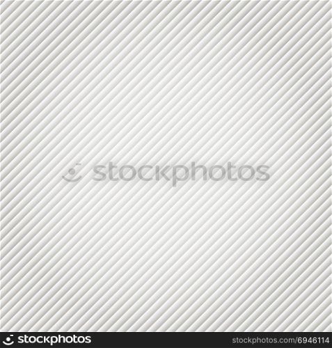 Gray and white gradient diagonal lines pattern. Repeat stripes texture background, Vector illustration