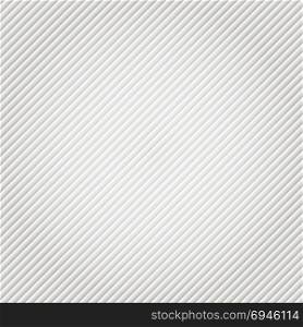 Gray and white gradient diagonal lines pattern. Repeat stripes texture background, Vector illustration