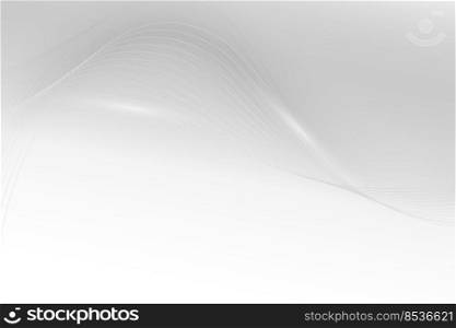 gray background with smooth wavy lines design