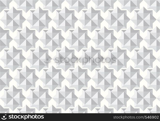 Gray crystal ball pattern on pastel color. This is abstract style for modern work