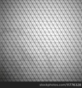 Gray geometric background abstract triangle Vector Image