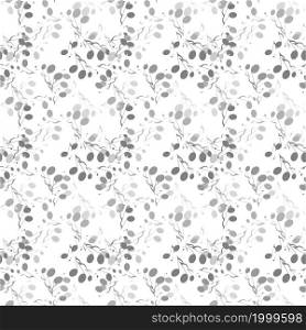 Gray musical notes are randomly scattered over a transparent background.Abstract Music Seamless Pattern Background. Musical background for your design. Vector Illustration. EPS10