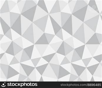 Gray triangles pattern, triangular seamless background