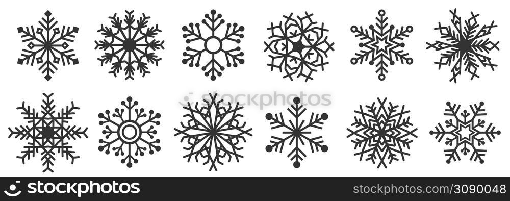 Great design holiday snowflakes isolate on blue background. Vector illustration eps 10. Great design holiday snowflakes isolate on blue background. Vector illustration.