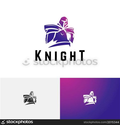 Great Knight Spartan Soldier Warrior Armour War Mascot Logo