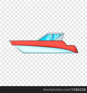 Great powerboat icon. Cartoon illustration of great powerboat vector icon for web. Great powerboat icon, cartoon style