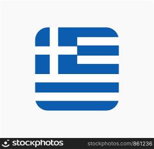 Greece Flag Vector Illustration