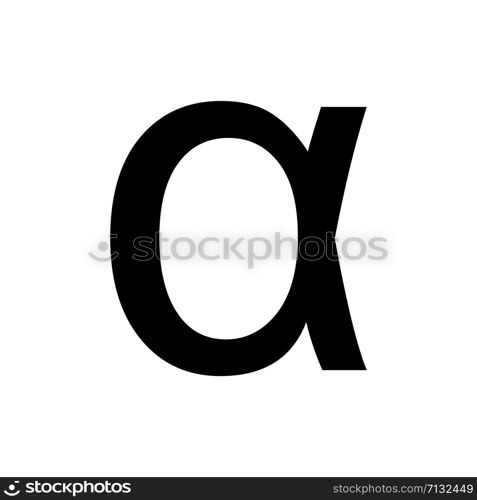 Greek Alphabet : Alpha