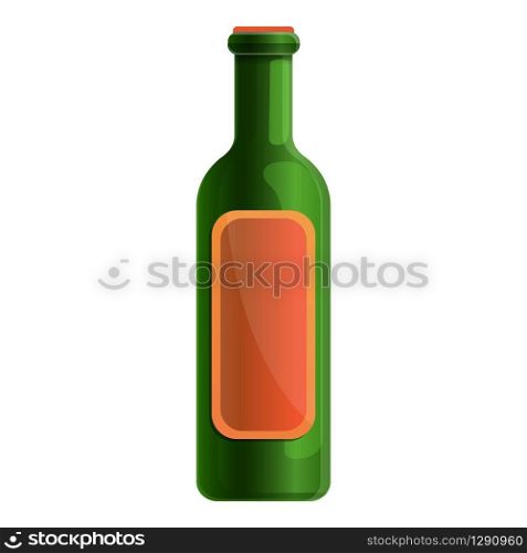 Greek oil bottle icon. Cartoon of greek oil bottle vector icon for web design isolated on white background. Greek oil bottle icon, cartoon style