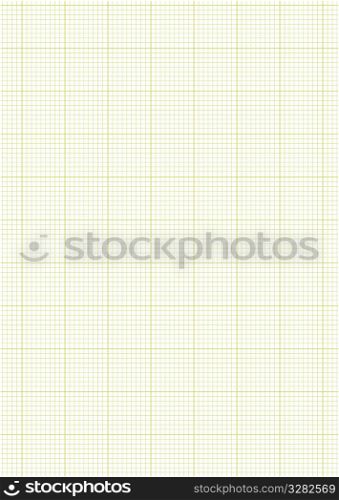 Green A4 grid or graph paper with white maths background