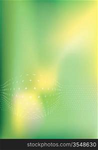 Green abstract background for design