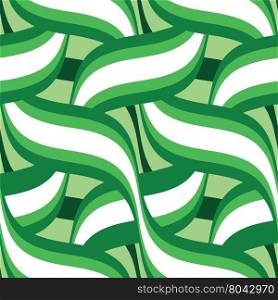 green abstract floral seamless pattern vector background