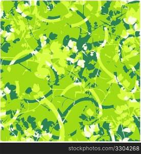 green abstract nature background