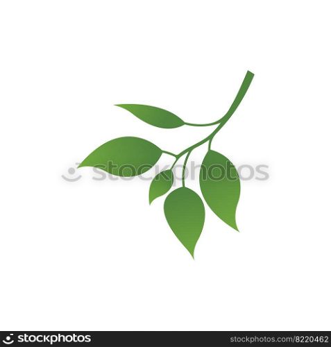 Green≤af logo ecology nature e≤ment vector icon