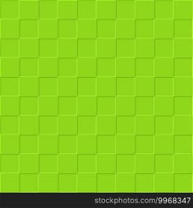 Green background of square plates. Simple flat design for website design, banner, advertising, poster or flyer, for texture, textiles and packaging. Simple background.