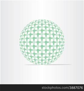 green ball eco globe clean world icon design