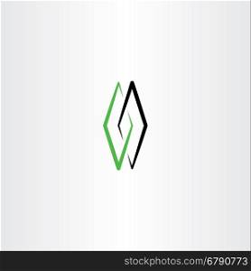 green black tech logo sign vector symbol element company
