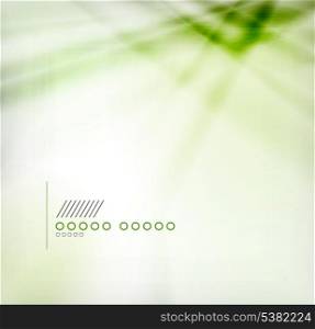 Green blur abstract vector background