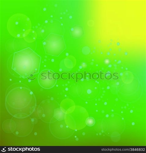 Green Blurred Background. Useful for Your Design.. Green Background
