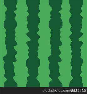 Green cartoon watermelon texture background vector image