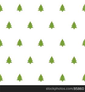 Green Christmas trees pattern