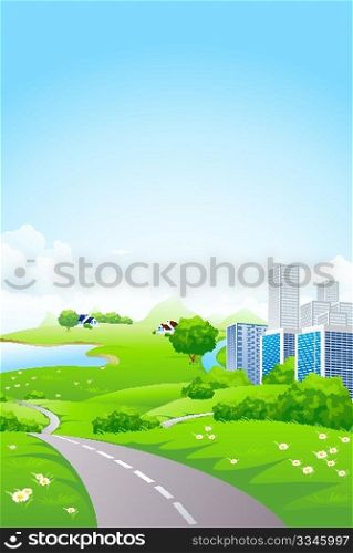 Green City Landscape