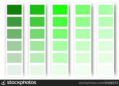 Green color palette. Green pastel tone texture. Vector illustration. stock image. EPS 10.. Green color palette. Green pastel tone texture. Vector illustration. stock image.