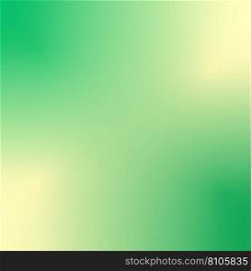 Green cream effect freeform gradient background Vector Image