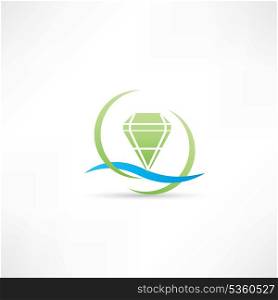 green diamond icon