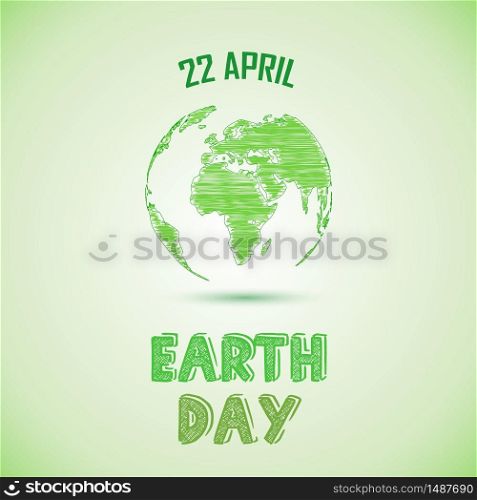 Green Earth Day background