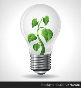 Green energy concept - Power saving light bulbs.. Green energy concept - Power saving light bulbs