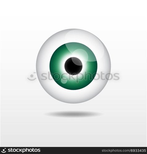 green eye vector