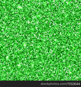 Green glitter pattern . Vector light background of green colors.