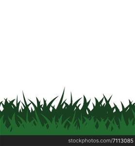 Green Grass Background Vector Template Illustration Design. Vector EPS 10.
