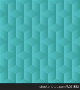 Green hexagon seamless abstract texture geometric background