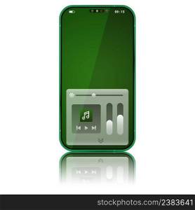 green home screen theme design