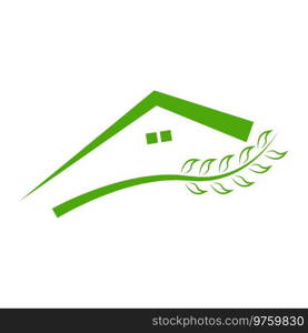 green house icon illustration vector