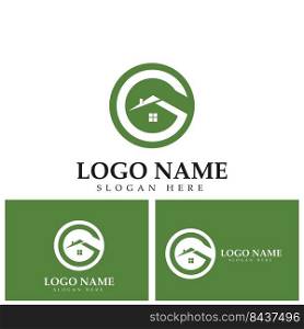 green house logo  letter g with house symbol