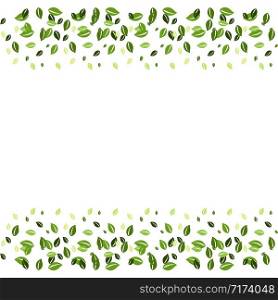 Green Leaf Background Texture Illustration Design EPS 10.