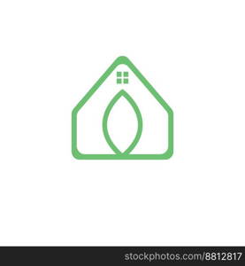 Green  leaf ecology Logo nature element vector