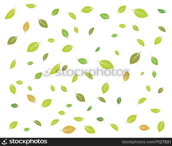 green leaf ecology nature element background vector icon of go green design