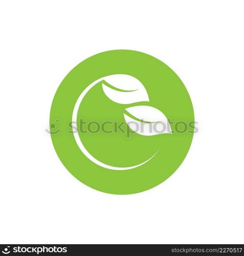 green leaf ecology nature element vector