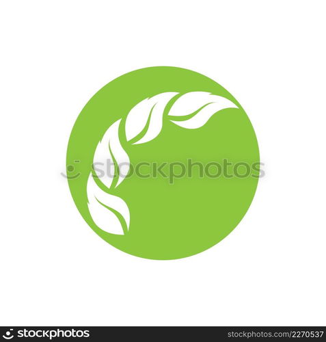 green leaf ecology nature element vector