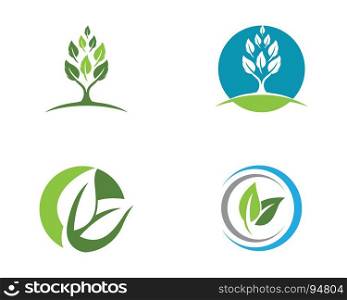 green leaf ecology nature element vector . Logos of green leaf ecology nature element vector icon