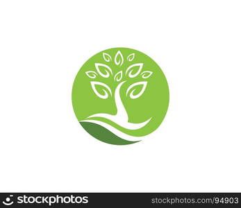 green leaf ecology nature element vector . Logos of green leaf ecology nature element vector icon