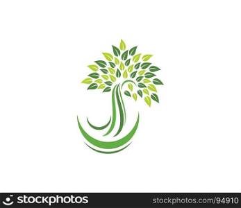 green leaf ecology nature element vector . Logos of green leaf ecology nature element vector icon