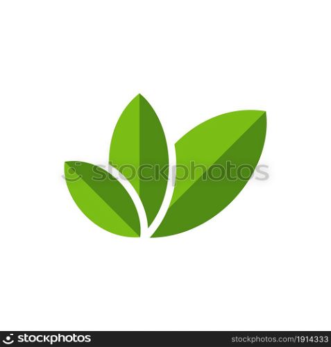 green leaf ecology nature logo