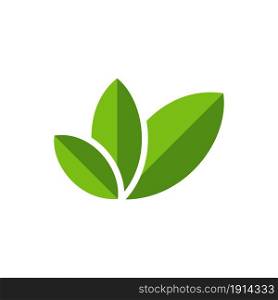 green leaf ecology nature logo