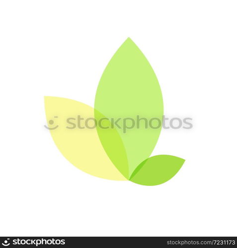 Green Leaf Icon design Vector Illustration